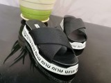 summer open-toe leather platform sandals women's shoes with sponge bottom shoes