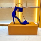 women's shoes graffiti color matching word buckle open toe sandals