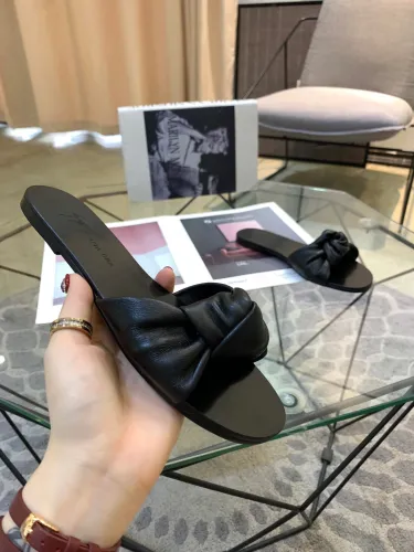 summer open-toe shoes flat with wild bow sandals and slippers