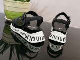 Jacquard Ribbon Sandals