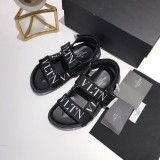 spring and summer men's classic letter sandals