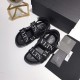 spring and summer men's classic letter sandals