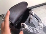 Dior   classic plaid lace drill small square bag iron hand chain chain messenger  package