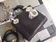 Dior   classic plaid lace drill small square bag iron hand chain chain messenger  package