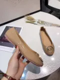 Super soft leather shallow mouth single shoes autumn new flat bottom wild women's shoes dance shoes