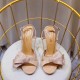 2019 summer new fairy wind wild leather rhinestone bow stiletto high heel women sandals