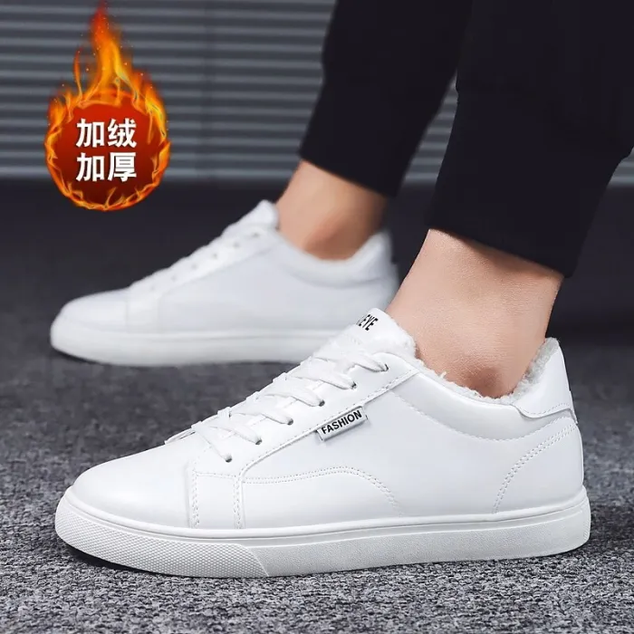 Brand Men's Fashion Shoes Casual Men's Shoes Cheap Men's Sneakers White Plus Cotton Shoes 2019 Men's Sneakers