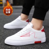 Brand Men's Fashion Shoes Casual Men's Shoes Cheap Men's Sneakers White Plus Cotton Shoes 2019 Men's Sneakers