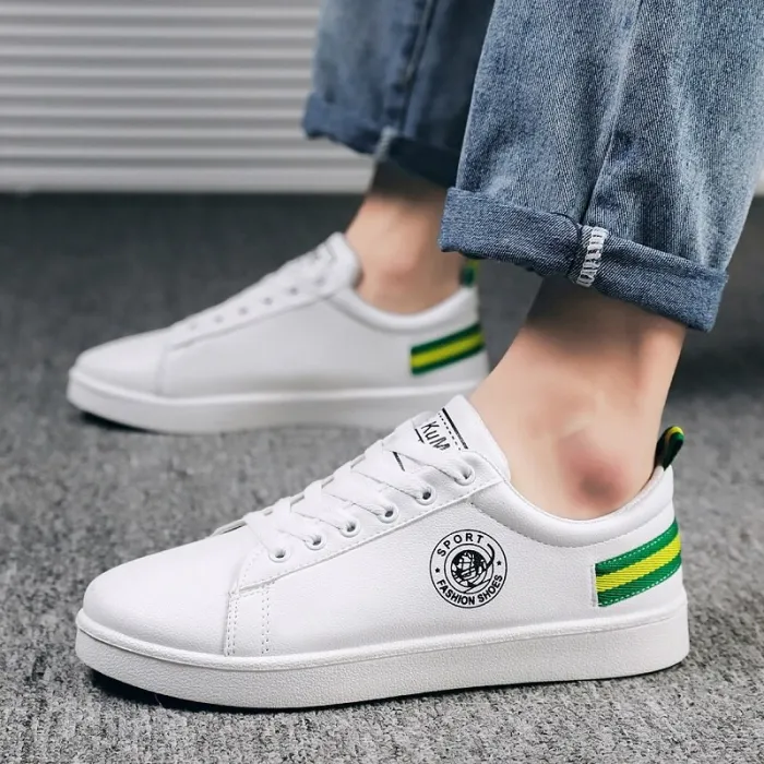 Brand Men's Fashion Shoes Casual Men's Shoes Cheap Men's Sneakers White Plus Cotton Shoes 2019 Men's Sneakers