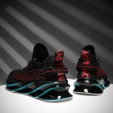 Men Black Casual Shoes Blade Running Shoes For Men Summer Breathable Comfort Outdoor Sneakers 46 Size Fashion Men's Sports Shoes