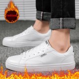 Brand Men's Fashion Shoes Casual Men's Shoes Cheap Men's Sneakers White Plus Cotton Shoes 2019 Men's Sneakers