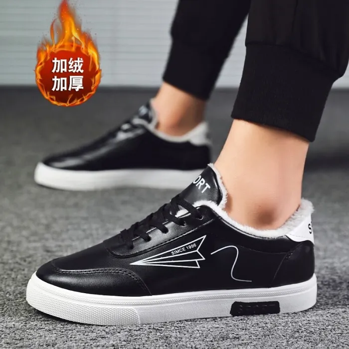 Brand Men's Fashion Shoes Casual Men's Shoes Cheap Men's Sneakers White Plus Cotton Shoes 2019 Men's Sneakers