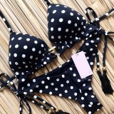 Sexy Bikinis 2019 Swimwear Women Swimsuit Bandage Halter Beach Wear Push Up Bathing suits Female Brazilian Bikini Set