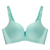 Seamless Bras for Women Push Up Wire Free Adjustable Sexy Bra Straps Bright Summer Lingerie Bras Solid Breathable Underwear