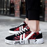 Rainbow Canvas  Shoes New Fashion Shoes Leisure Board Shoes Retro Wild Low-top Breathable Casual Shoes  Men Fashion Shoes