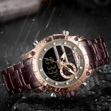 Brand Men Watches Fashion Luxury Quartz Watch Mens Military Chronograph Sports Wristwatch Clock