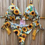 Sexy Bikinis 2019 Swimwear Women Swimsuit Bandage Halter Beach Wear Push Up Bathing suits Female Brazilian Bikini Set