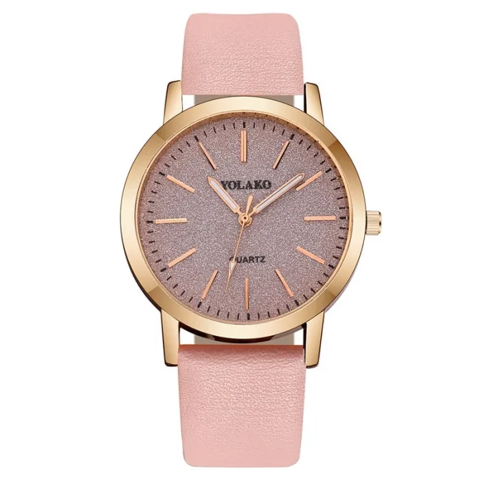 Luxury Brand Leather Quartz Women's Watch Ladies Fashion Watch Women Wristwatch Clock