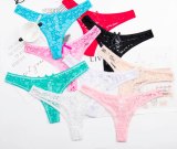 Panties cotton underwear female sexy lingerie G-string girl underpants lady casual T-back woman intimate panty thong 1pcs dzk10