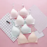 GUMPRUN Soft Bralette Cotton Lining Bras for Women Thin Wireless Push Up Bra Comfort Breathable Underwear Ladies Sexy Lingerie
