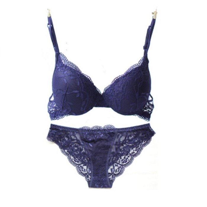 Sexy Lace Bra Set Women Underwear Set Push Up Bra Set Sexy Lcae Briefs Lingerie 3/4 Cup 70B 75B 80B Hot
