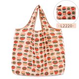Reusable Shopping Bags Foldable Large Size Shopping Bags Totes Heavy Duty Washable Cloth Grocery Bags Eco-Friendly Ripstop