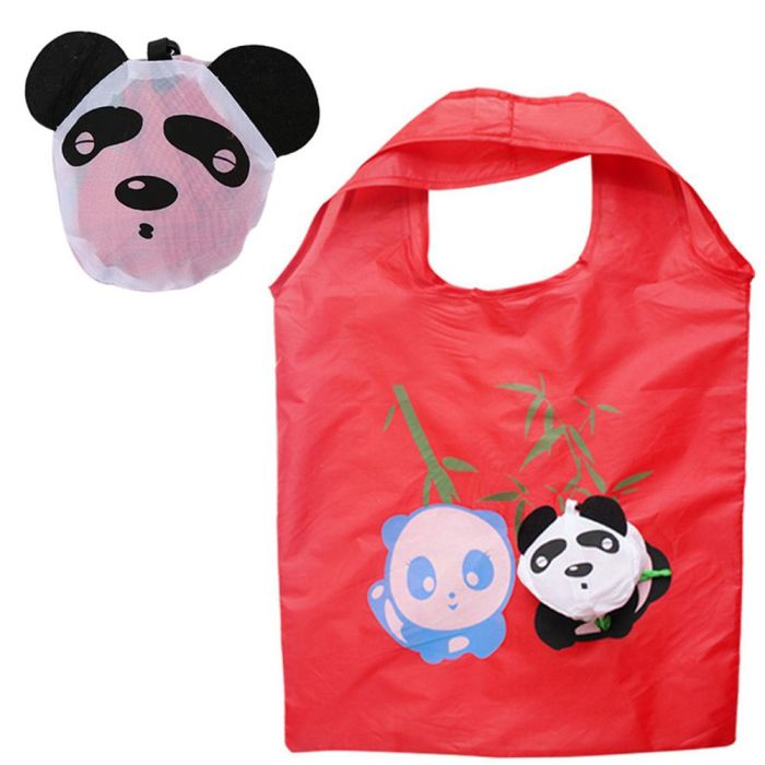 New Reusable Handbag Grocery Tote Storage Eco Travel Animal Shopping Bag Travel packing Organizers(Random Color) Free Shipping
