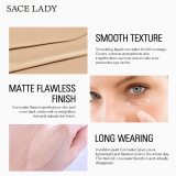 SACE LADY Professional Eye Concealer Makeup Base 6ml Full Cover for Eye Dark Circle Face Liquid Corrector Cream Make Up Cosmetic