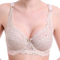 full lace push up bra for women back button fashion sexy women underwear brassiere Gather Thin Sponge modis bralette lingerie