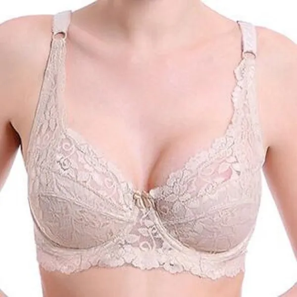 full lace push up bra for women back button fashion sexy women underwear brassiere Gather Thin Sponge modis bralette lingerie