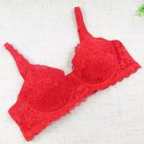 Plus size Foreign Trade Ultra-thin Lace Sexy Thin Cotton Cup Plump Big Push Up Bra Bralette Sexy Bra lingerie Hot