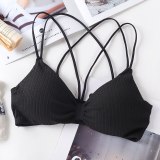 Sexy Bra Push Up Bras For Women Lingerie Wire Free Bra Solid Color Cotton Bralette Seamless Underwear Female Brassiere BH