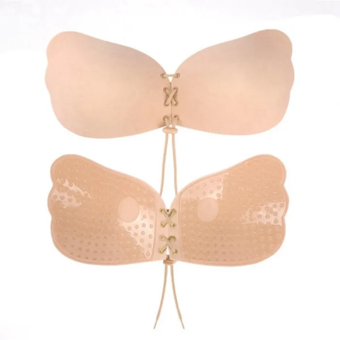 Magic Bras Big Cup Strapless Invisible Push Up gather bra Self Adhesive Silicone Sticky BH Backless Women Sexy intimates dress