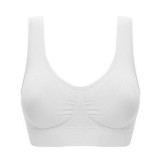 Casual Bra Removable Pad Double Layer Seamless wireless Leisure Bra Body Shaper Push Up Bras Set 1pcs wfws01