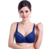 full lace push up bra for women back button fashion sexy women underwear brassiere Gather Thin Sponge modis bralette lingerie