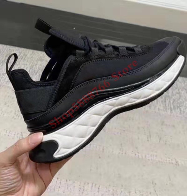 Designer Brand Luxury Sneakers Casual Shoes Women High Quality 2019 Genuine Leather Fashion lacet Black Shoes for Women