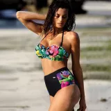 2020 Sexy Bikini Set Three Piece Swimsuit Women Push Up Swimwear Brazilian Bathing Suit Beachwear Swimming Suit For Women Bikini