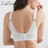 FallSweet Plus Size Bras for Women Full Coverage Push Up Bra Sexy Lace Bralette C D E Cup Ladies Brassiere Femme