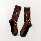 Men Socks New Star Wars Movie Socks Master Yoda Cosplay Socks Wookiee Jedi Knight Novelty Women Socks Soft Sox Dropshipping Gift