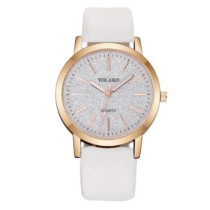 Luxury Brand Leather Quartz Women's Watch Ladies Fashion Watch Women Wristwatch Clock