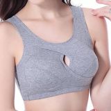 Women's sports bra high elasticity soft no-wire push-ups comfortable breathable sexy extra size bra