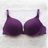 New Fashion Bralette Seamless Sexy Lingerie Simple Push Up Bra Front Closure Button Candy Color Women Underwear Small Brassiere
