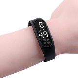 2020 New Men Women Casual Sports Bracelet Watches LED High-Definition Dial Electronic Digital Candy Color Silicone Wrist Watch