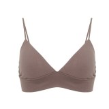 GUMPRUN Soft Bralette Deep V Seamless Bras for Women Wireless Push Up Bra Comfortable Blackless Underwear Ladies Sexy Lingerie