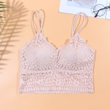 Sexy Lingerie Soft Bras For Women Hot Tank Top Female Lace Strap Wrapped Chest Shirt Lingerie  Push Up for Women Bra B0149