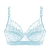 Meizimei Deep V Sexy Lingerie Lace Bras for Women thin Intimate Floral Plus Size Underwire Super Push up bhBrassiere Girl lady