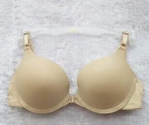 new fashion sexy simple push up bra front button candy color A B C cup bras for women underwear brassiere lingerie bralette