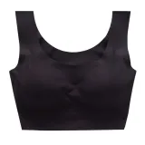 Sexy Women Bras Push Up Gather Bralette Seamless Bra Wire Free Soutien Gorge Femme Comfort Underwear Solid Color Vest Brassiere