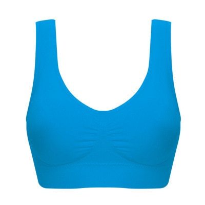 Casual Bra Removable Pad Double Layer Seamless wireless Leisure Bra Body Shaper Push Up Bras Set 1pcs wfws01