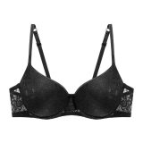 New Plus Size Bra Thin Cup  Lace Bralette For Woman Push Up Cotton Brassiere Underwire ABCD Cup Bras Underwears